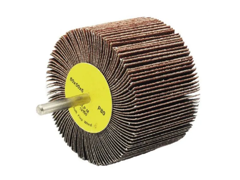 サンディングクロス シャフト付フラップホイール