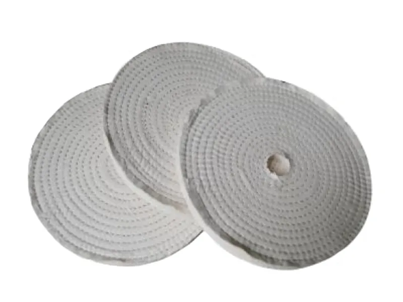 スパイラル縫製バフ