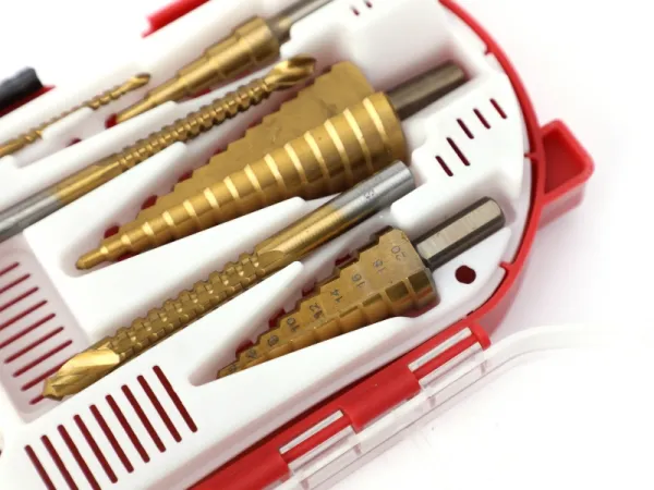 ステップドリルビット&ノコギリドリルビット6本セット