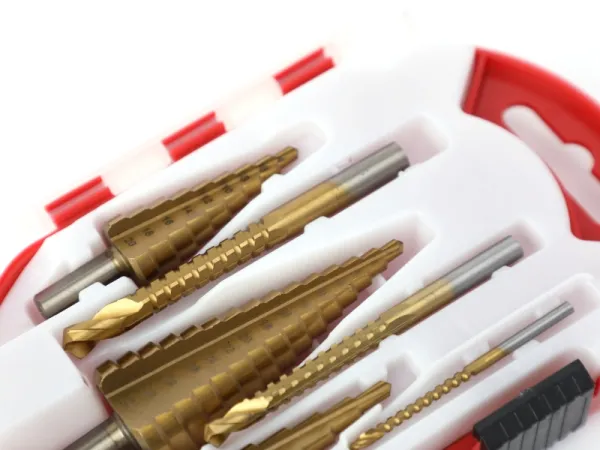 ステップドリルビット&ノコギリドリルビット6本セット