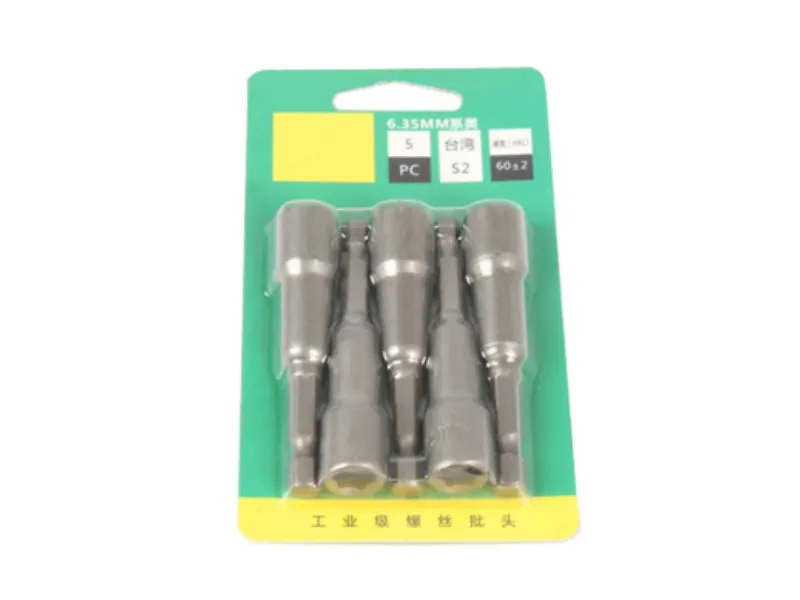 5個の磁気ナットドライバーセット