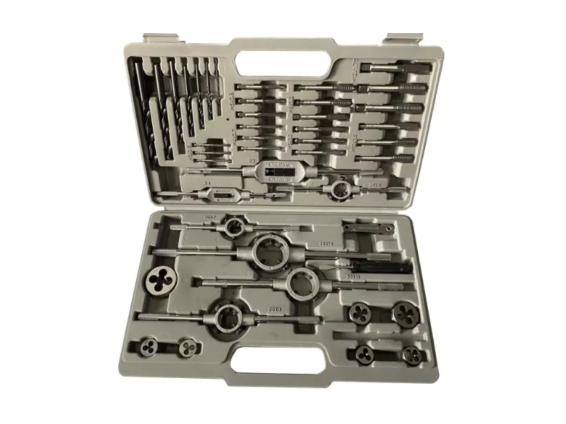 44個のメートルタップ&ダイ&ドリルセット