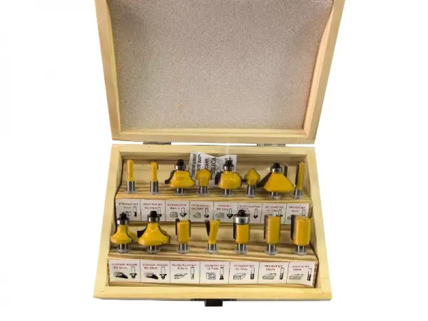 15個のルータービットセット