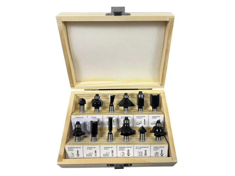 12個のルータービットセット