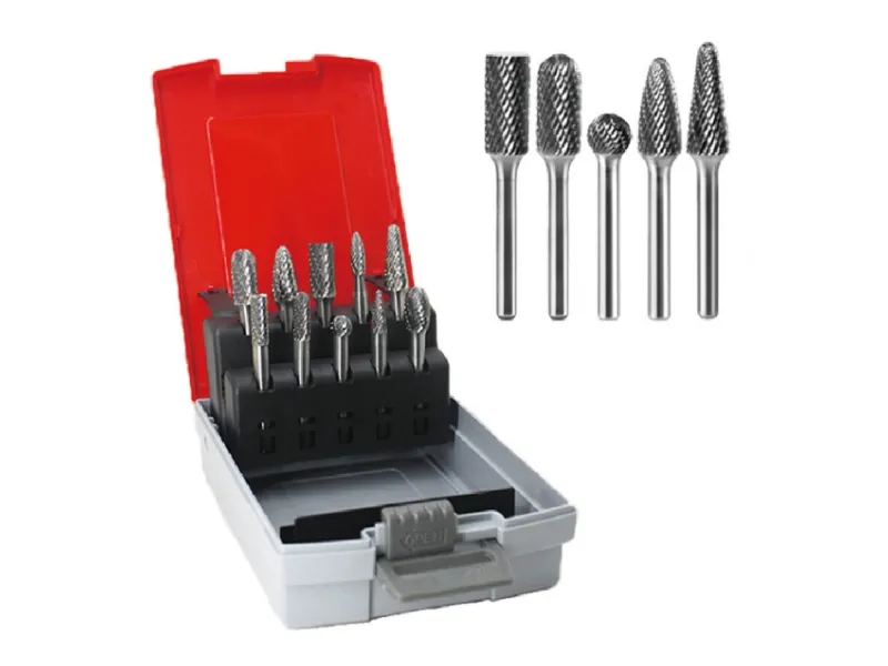 10個の超硬バリセット