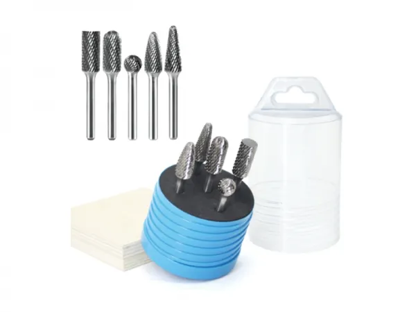 5個の超硬バリセット