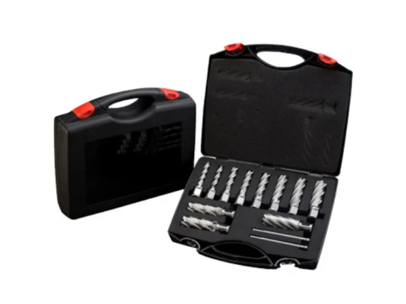 13 個の HSS コアドリルビットセット