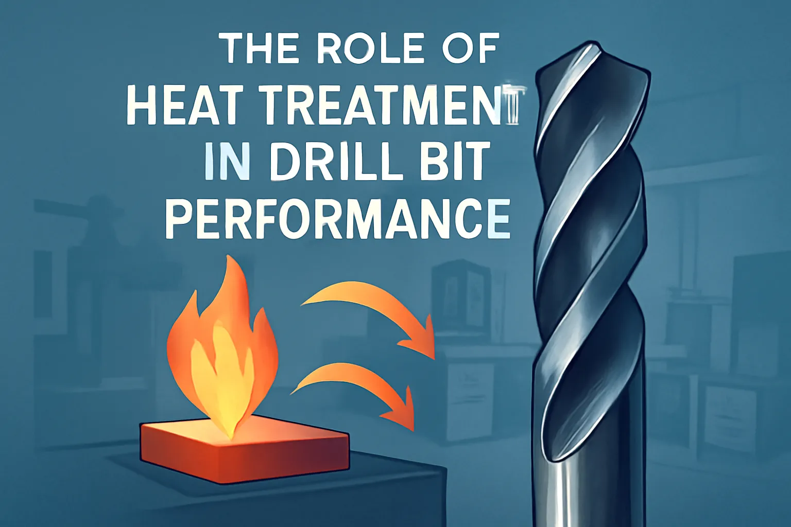 ドリルビットの性能における熱処理の役割